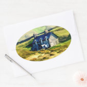 STICKER OVALE AGRICULTURE (Enveloppe)