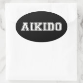Sticker Ovale Aikido (Sac)