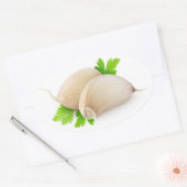 Sticker Ovale Ail (Enveloppe)