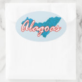 Sticker Ovale Alagoas (Sac)