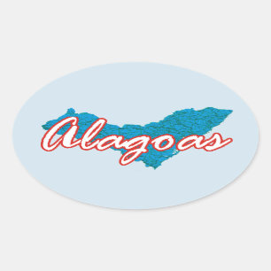 Sticker Ovale Alagoas