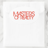 Sticker Ovale Album Master of Reality (Sac)