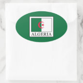 Sticker Ovale Algérie (Sac)