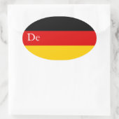 STICKER OVALE ALLEMAGNE (Sac)