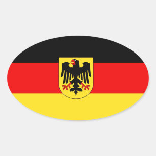 STICKER OVALE ALLEMAGNE