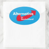 Sticker Ovale Alternative pour l'Allemagne (Sac)