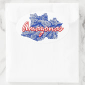 Sticker Ovale Amazonas (Sac)