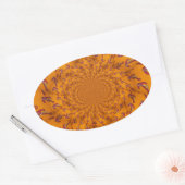 Sticker Ovale Ancre Kaleidoscope (Enveloppe)