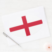 STICKER OVALE ANGLETERRE (Enveloppe)