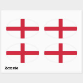 STICKER OVALE ANGLETERRE (Feuille)