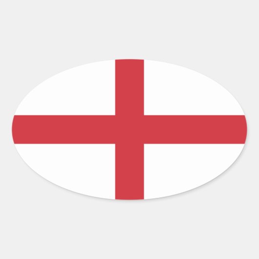 Sticker Ovale Angleterre (Devant)