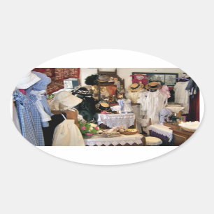 STICKER OVALE ANGLETERRE VICTORIENNE