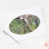 STICKER OVALE ANGLETERRE VICTORIENNE (Enveloppe)