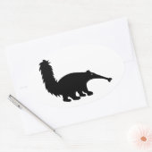 Sticker Ovale Anteater (Enveloppe)