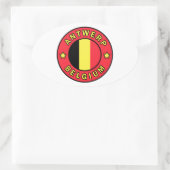 Sticker Ovale Anvers Belgique (Sac)
