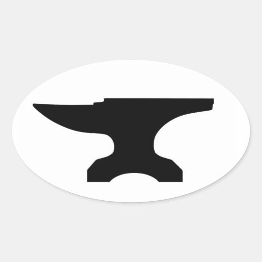 Sticker Ovale Anvil (Devant)