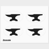 Sticker Ovale Anvil (Feuille)