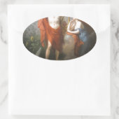 Sticker Ovale apollo & muses (Sac)