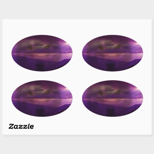 Sticker Ovale Appel du Far (Feuille)