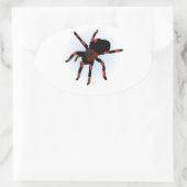 Sticker Ovale Araignée (Sac)