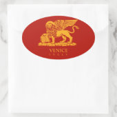 Sticker Ovale Armoiries de Venise (Sac)