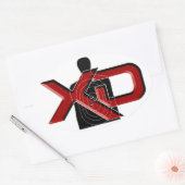 Sticker Ovale Armure Springfield XD (Enveloppe)