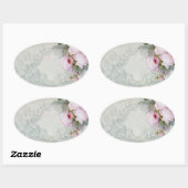 STICKER OVALE ARRIÈRE - PLAN CÉLESTE (Feuille)