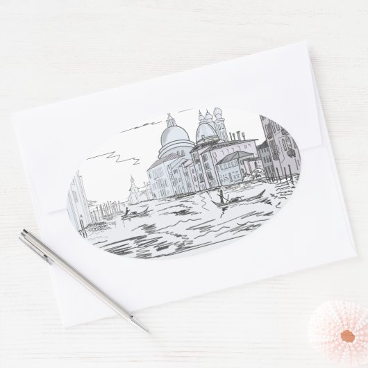 Sticker Ovale artflow_201710290945 (Enveloppe)