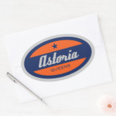 Sticker Ovale Astoria (Enveloppe)