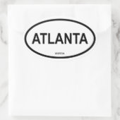 STICKER OVALE ATLANTA (Sac)