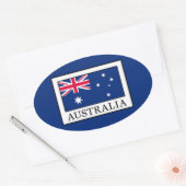 Sticker Ovale Australie (Enveloppe)
