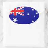 Sticker Ovale australie (Sac)