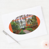 Sticker Ovale Automne À Hilton Head Coastal Discovery Museum HHI (Enveloppe)