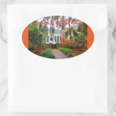 Sticker Ovale Automne À Hilton Head Coastal Discovery Museum HHI (Sac)