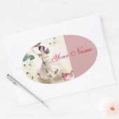 Sticker Ovale Ballerina Fairy (Enveloppe)