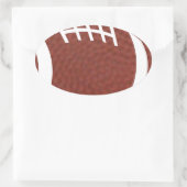 STICKER OVALE BALLON DE FOOT AMÉRICAIN (Sac)