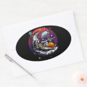 Sticker Ovale Ballons (Enveloppe)