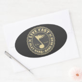 Sticker Ovale Bang Head (Enveloppe)