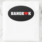 STICKER OVALE BANGKOK LOVE (Sac)