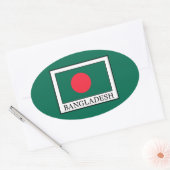 Sticker Ovale Bangladesh (Enveloppe)