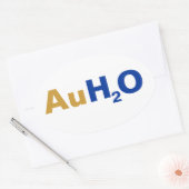 Sticker Ovale Barry Goldwater (Enveloppe)