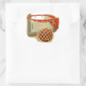 Sticker Ovale Basket (Sac)
