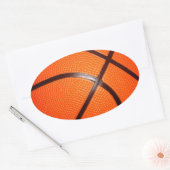 Sticker Ovale Basket (Enveloppe)