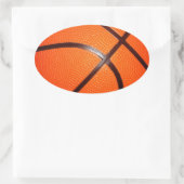 Sticker Ovale Basket (Sac)