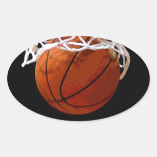 Sticker Ovale Basket