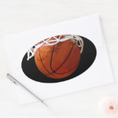 Sticker Ovale Basket (Enveloppe)