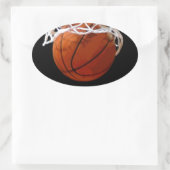 Sticker Ovale Basket (Sac)