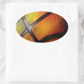 Sticker Ovale Basket (Sac)