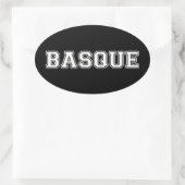 Sticker Ovale Basque (Sac)