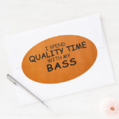 Sticker ovale basse temps qualité (Enveloppe)